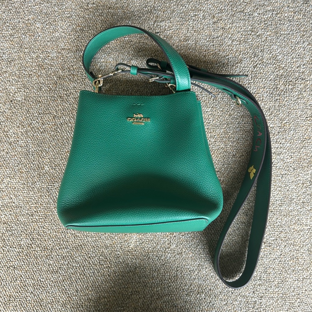 Coach Diary Embroidery Leather CrossBody-RARE!!